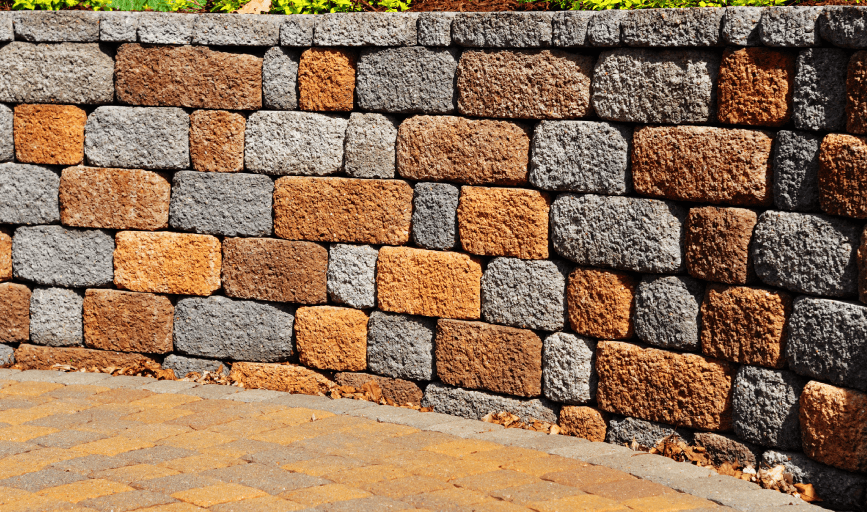 Retaining Wall Installation